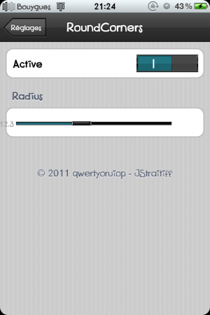 RoundCorners : Ajouter des bords arrondis