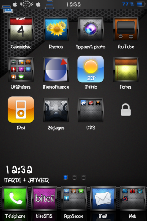 xQuisite [HD] : Thème HD pour iphone 4