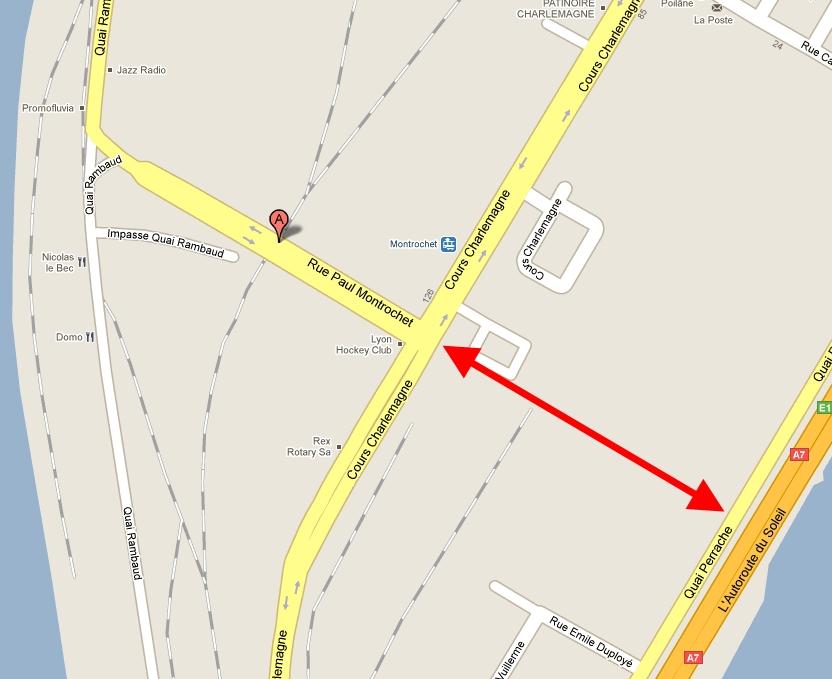 Rue Montrochet - Lyon Confluence