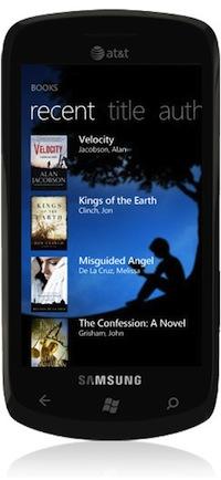 Kindle for Windows Phone 7 en téléchargement