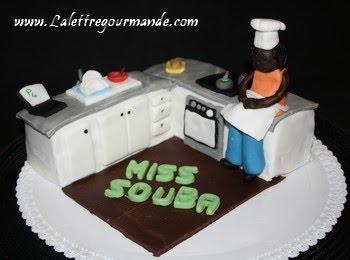 Cuisine en moelleux au chocolat