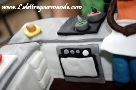 Cuisine en moelleux au chocolat