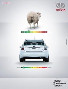 Toyota Prius pollue moins que les pets d’un monton