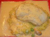 cabillaud risotto facon paella emusion chorizo