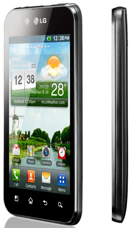 smartphone android LG Optimus Black