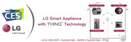 CES 2011 : LG dévoile LG THINQ™ pour les appareils électroménagers