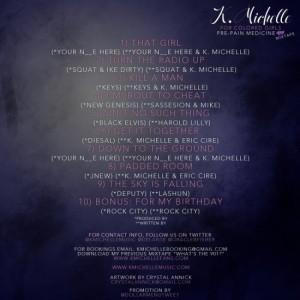 K Michelle For Colored GirlsPre Pain Medicine Tracklist 300x300 Mixtape For You #15: K. Michelle   For Colored Girls (Pre Pain Medicine) 