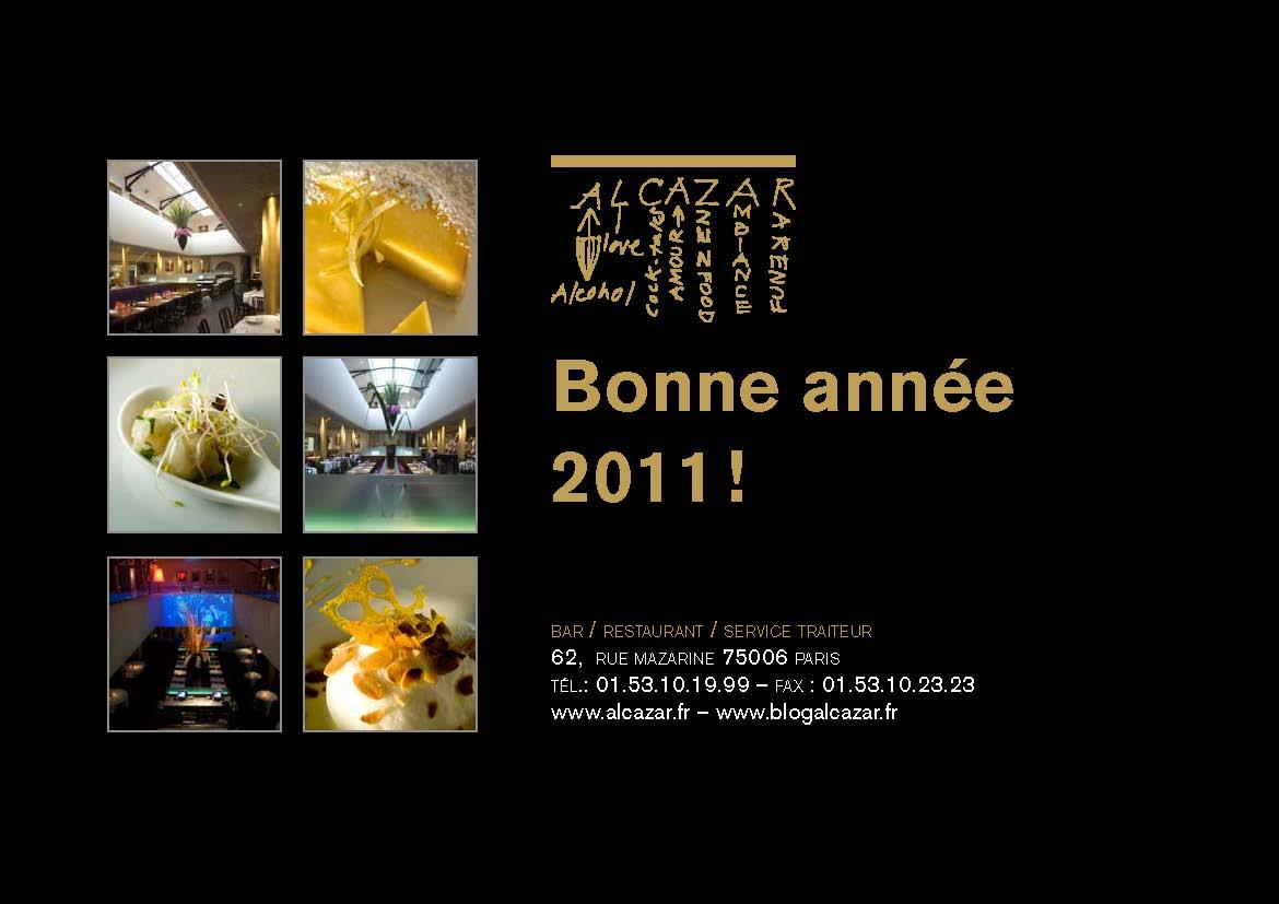 BONNE ANNÉE 2011