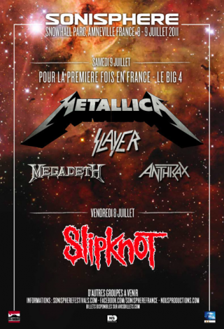 affiche Sonisphere France