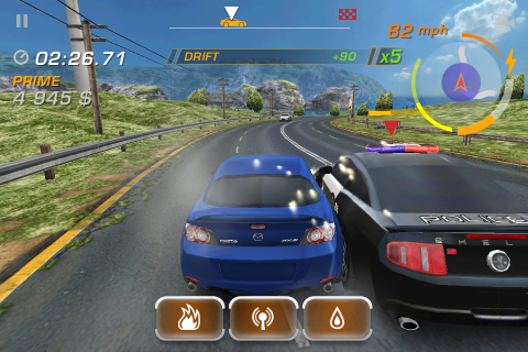 BlogiPhone : Test de Need for Speed Hot Pursuit sur iPhone/iPod Touch