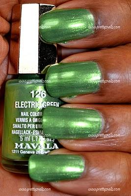 Electric Green de Mavala
