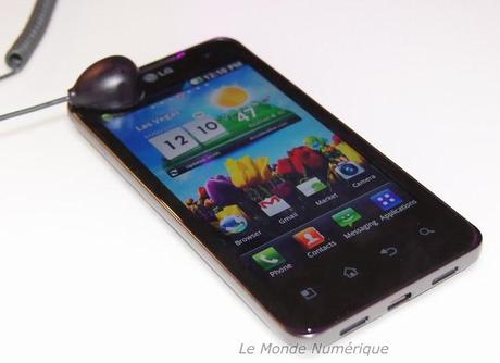 CES 2011 : Nouveau smartphone Android LG Optimus Black avec écran NOVA, plus fort que l’AMOLED