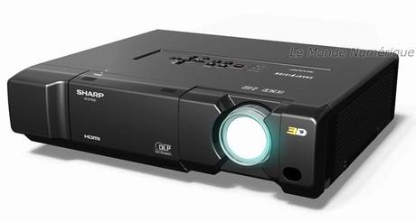 CES 2011 : Sharp lance son premier vidéoprojecteur 3D Full HD DLP, le XV-Z17000