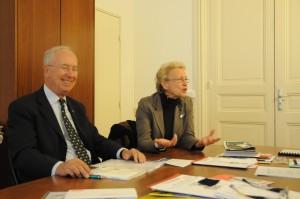 Alain Mathieu et Benoîte Taffin