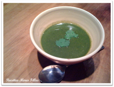 La recette : Soupe au cresson