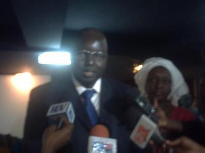 Alé Lo, Président des associations des élus locau du Sénégal (C) Elhadji Babacar MBENGUE