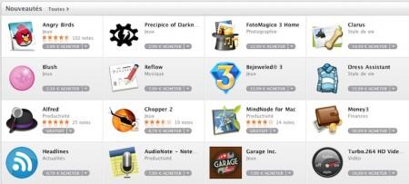 Quelques chiffres sur les applications du Mac App store