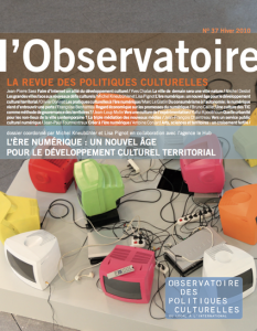 Revue de l'Observatoire des politiques Culturelles n°37