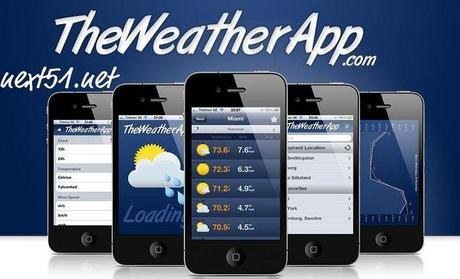 TheWeatherApp: La météo heure par heure sur iPhone...