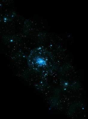 M 31 photographiée dans le rayonnement x par le télescope XMM-Newton