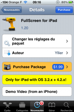 FullScreen for iPad 1.20