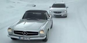 Publicité Mercedes: « conducteur du dimanche » avec Michael Schumacher et Mika Häkkinen