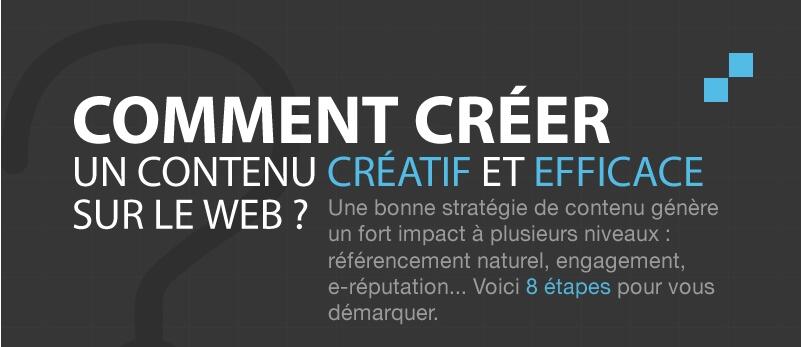 Comment créer un contenu créatif et efficace sur le web..