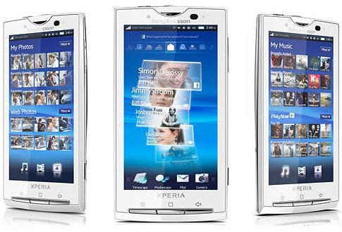 Android 2.2.1 pour le smartphone Sony Ericsson Xperia X10