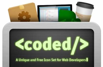 Nouveau pack d'icones gratuites pour développeurs Web