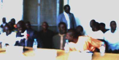 La rencontre a été fructueuse entre le président Wade et les agents de la société de transport Dakar Dem Dikk (c) E. B. Mbengue