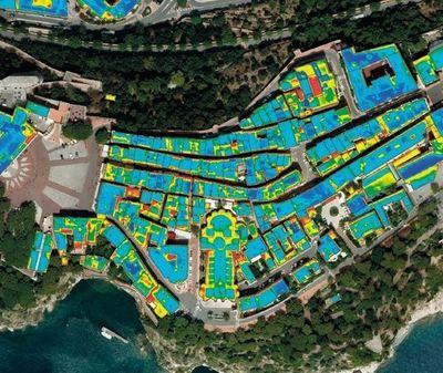 Thermographie aérienne de la Principauté