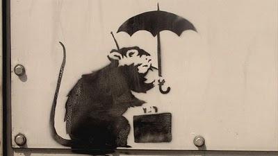 Le Celluloïd sans le marbre - Faites le mur, de Banksy