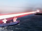 Lutte anti-piraterie lasers pour éblouir