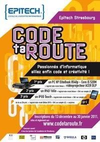 Code ta route avec l'Epitech Strasbourg