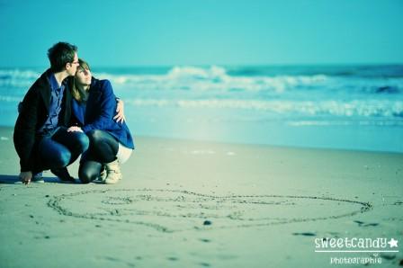 Justine & David {Séance Toi & Moi sur la plage}