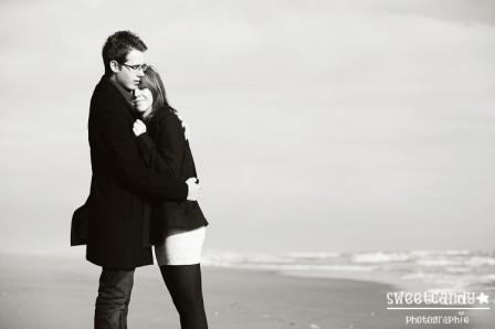 Justine & David {Séance Toi & Moi sur la plage}