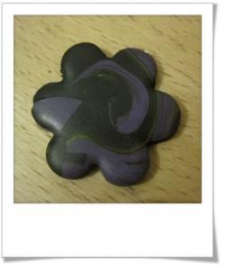 Bague réalisée avec un tampon