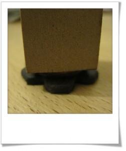 Bague réalisée avec un tampon