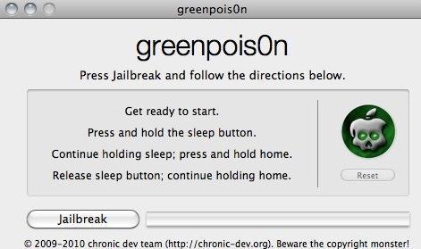 GreenPois0n sera de retour pour le jailbreak untethered