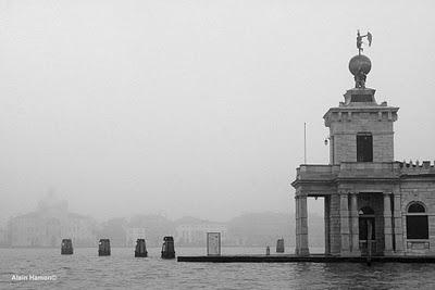 A foggy day in Venice