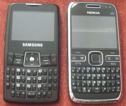 Nokia E72 : un téléphone à clavier performant