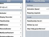 FakeClockUp Petit coup boost votre iPhone