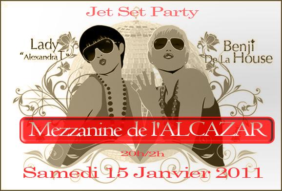 Samedi 15 janvier 2011 – Benji de la House et Lady Alexandra T à la Mezzanine de l’Alcazar