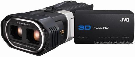 CES 2011 : JVC lance un caméscope Full HD 3D, le GS-TD1