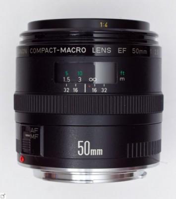 Test : Canon EF 50 mm f/2,5 Compact-Macro