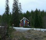 Détruire maison bois avec dynamite