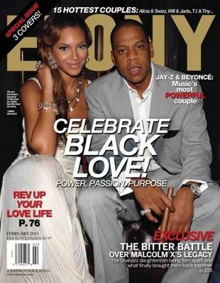 Jay'Z et Beyoncé représentent le vrai amour en couverture d'Ebony mag