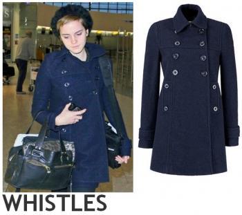 Emma Watson in CARVEN, LOUBOUTIN, CHARLOTTE OLYMPIA et WHISTLES