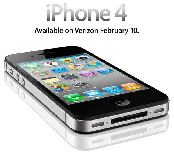 L’iPhone 4 CDMA sera proposé par l’opérateur Verizon