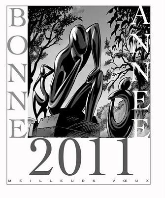 Les auteurs BD présentent leurs meilleurs voeux 2011 : Éric Chabbert et Philippe Wurm